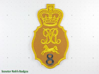 Click to enlarge SBFG King's 8th Regiment Shako Plate